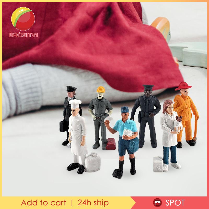 baosity1-โมเดลฟิกเกอร์คน-ขนาดเล็ก-7-ชิ้น