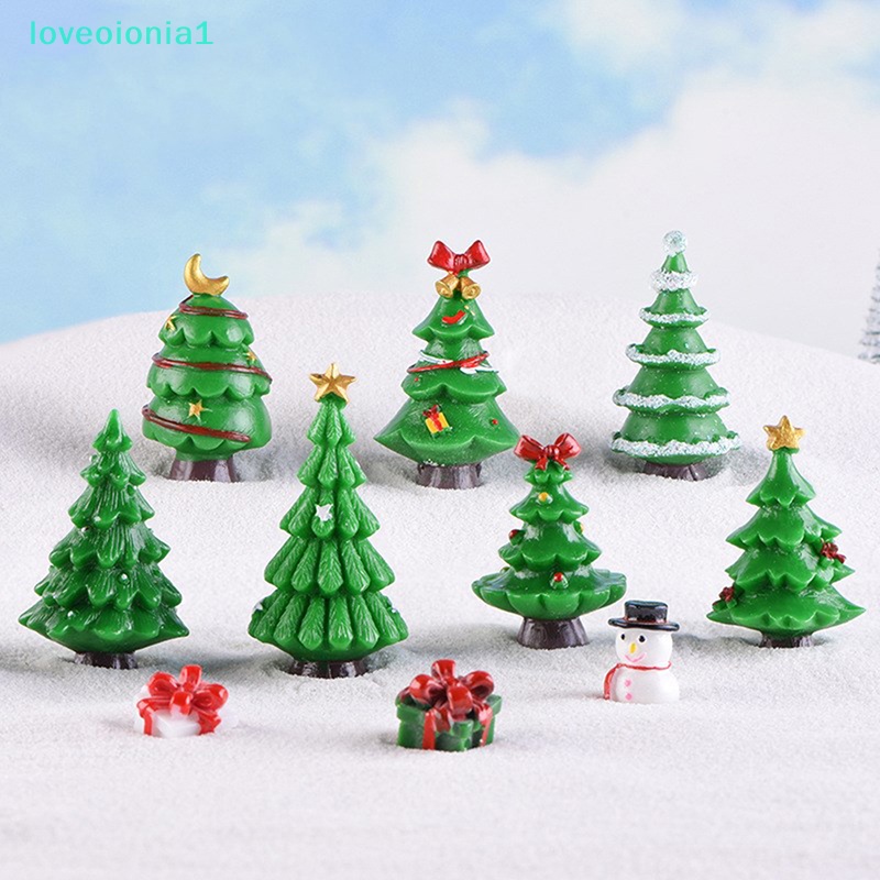 loveoionia1-ฟิกเกอร์เรซิ่น-รูปต้นคริสต์มาส-สําหรับตกแต่งสวน