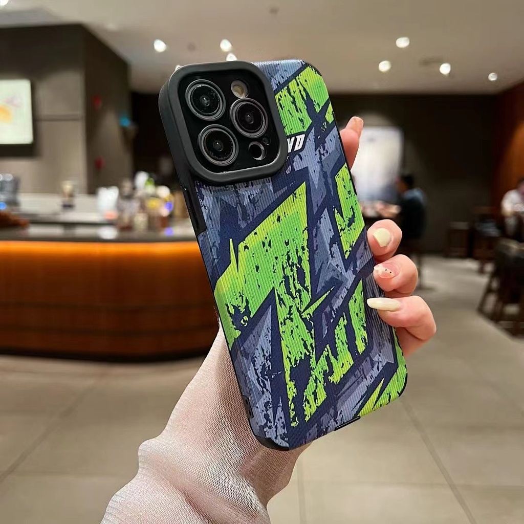 เคสโทรศัพท์มือถือ-tpu-นิ่ม-ลายกราฟฟิตี้ตัวอักษร-สําหรับ-iphone-11pro-14-14promax-14pro-13pro-12pro-12promax-13promax