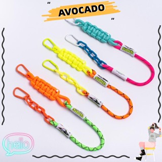 Avocarr อุปกรณ์เสริมกระเป๋า, สายคล้องหัวซิปไนล่อน DIY, เชือกเส้นเล็กโลหะ คุณภาพสูง สําหรับกุญแจ อุปกรณ์สากล