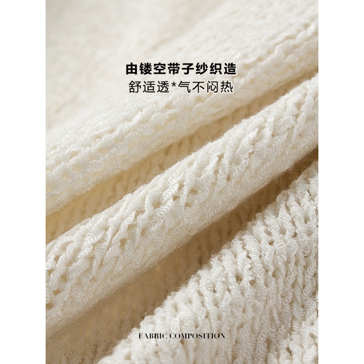 zhang-zixuan-cheriz-เสื้อกันหนาว-ผ้าถัก-แบบสวมหัว-ทรงหลวม-พิมพ์ลายตัวอักษร-ฉลุลาย-แฟชั่นสําหรับผู้หญิง-tx2o