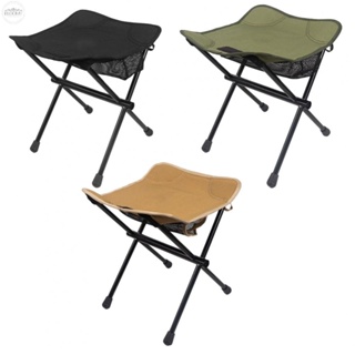 เก้าอี้พับ อลูมิเนียมอัลลอยด์ 7075 น้ําหนักเบา สีดํา สีเขียว สําหรับตกปลากลางแจ้ง