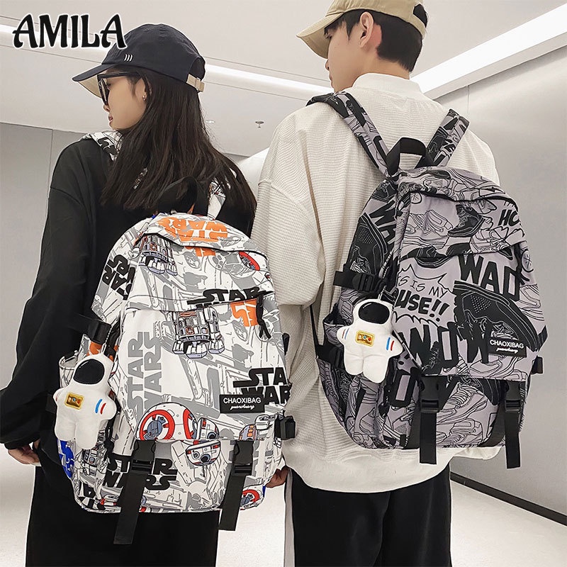 amila-กระเป๋าสะพายข้างสตรี-pu-สบายๆง่ายๆ-เทรนด์ย้อนยุค-กระเป๋าสะพายข้างแฟชั่นเกาหลี