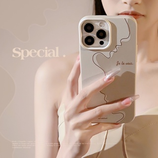 Line portrait เคสไอโฟน11 เคสไอโฟน 13  เคสไอโฟน 14 pro max เคสไอโฟน7 พสัส เคสไอโฟน 12 เคสไอโฟนxr เคสไอโฟน 13 pro max เคสไอโฟน14 เคสไอโฟน7 เคสไอโฟนx เคสไอโฟน 14 pro เคสไอโฟน 12 pro max 8plus เคสไอโฟน11 pro max xsmax เคสไอโฟน 13pro ซิลิโคนกรณีโทรศัพท์นุ่ม