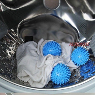 Alisondz ลูกบอลซักผ้า 1/4 ชิ้น Magic Better Washing ป้องกันการคดเคี้ยว Decontamination สําหรับซักผ้า|น้ํายาปรับผ้านุ่ม