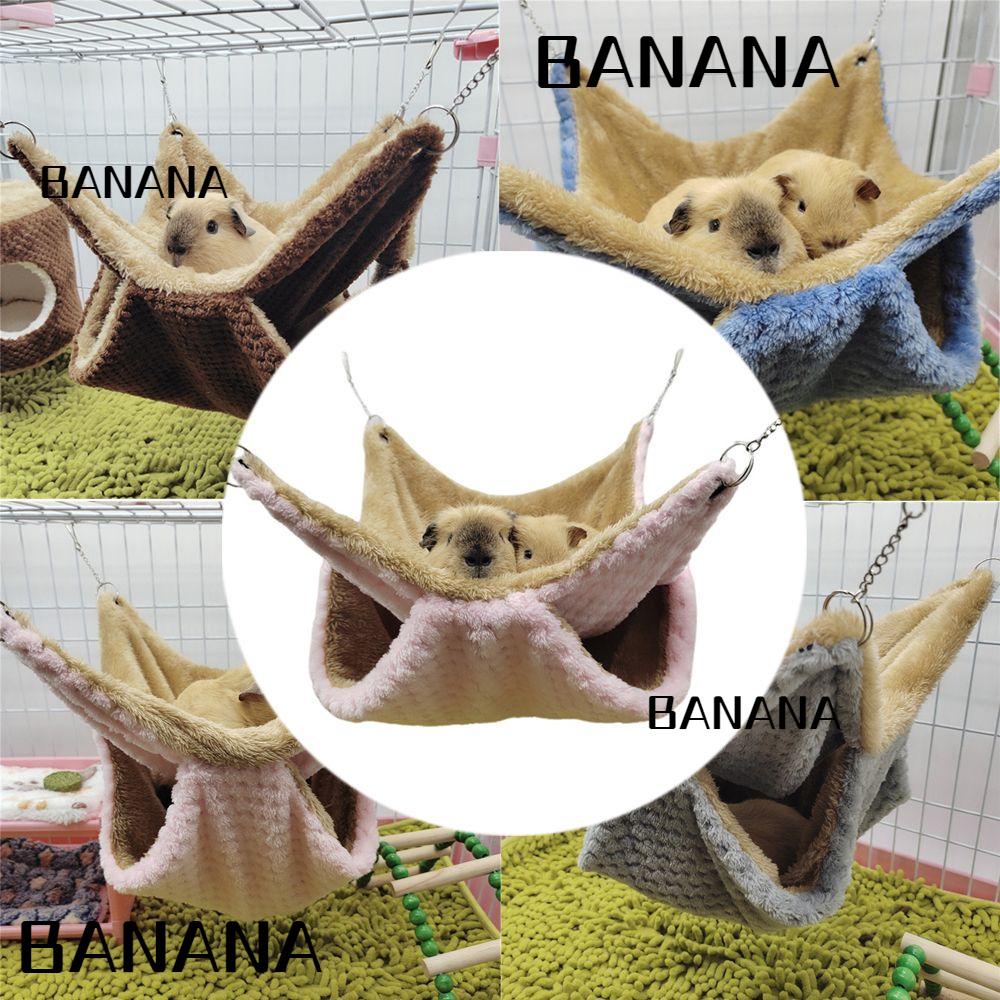 banana1-เปลแขวน-ที่นอน-ตุ๊กตากระรอก-สําหรับสัตว์เลี้ยง