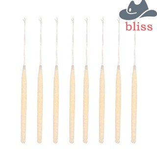 Bliss เข็มถักโครเชต์ โลหะ สีดํา สําหรับถักนิตติ้ง 5 ชิ้น ต่อชุด