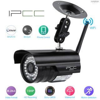IPCC IP Camera 1/4"  CMOS 1.0MP Motion Detection IR Night Vision Support Android/iOS Devices Home Security