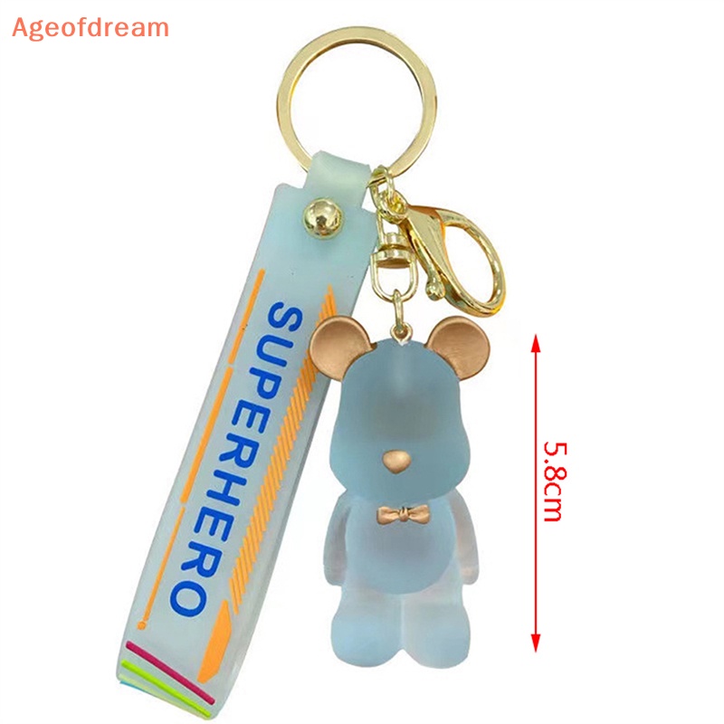 ageofdream-พวงกุญแจ-จี้คริสตัล-รูปหมีน่ารัก-เครื่องประดับ-สําหรับผู้หญิง