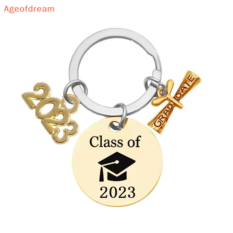 ageofdream-พวงกุญแจโลหะ-จี้โดมแก้ว-ของขวัญรับปริญญา-2023
