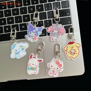 [Ageofdream] พวงกุญแจ จี้รูป Hello Kitty Kuromi Mymelody Cinnamoroll Pochacco น่ารัก เครื่องประดับ สําหรับเด็กผู้หญิง