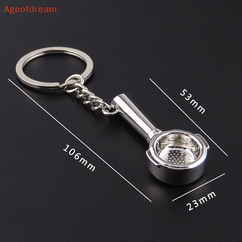 ageofdream-พวงกุญแจ-จี้อัลลอย-รูปกาแฟ-แฟชั่น