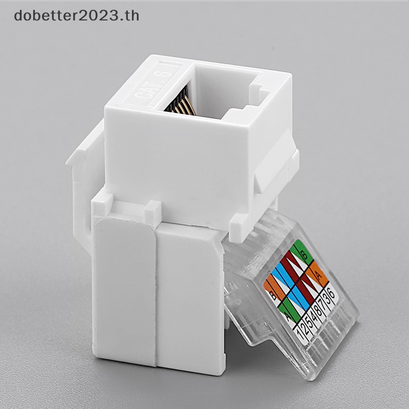 db-rj45-cat6-utp-อะแดปเตอร์แจ็คเชื่อมต่อเครือข่ายอินเตอร์เน็ต-ตัวเมีย-พร้อมส่ง