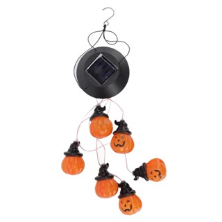 Dsubuy Pumpkin Wind W/6  Lights RGB Color Light  Halloween