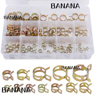 Banana1 ชุดคลิปหนีบท่อสปริง แรงดันต่ํา 6-22 มม. สําหรับรถยนต์ 120 ชิ้น