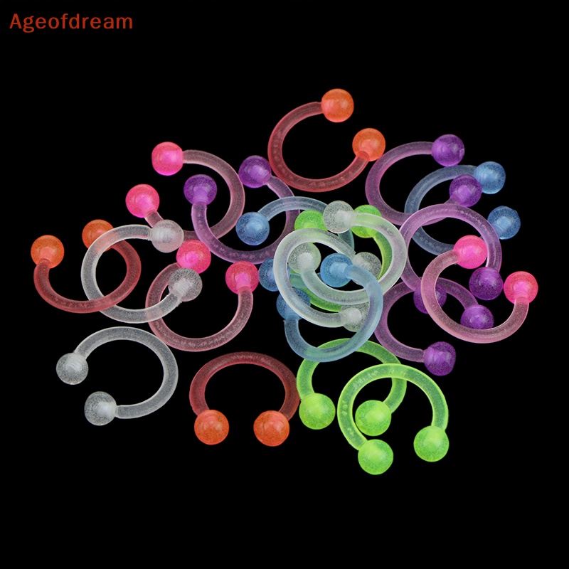 ageofdream-ชุดเครื่องประดับ-ต่างหูอะคริลิคเรืองแสง-สําหรับร่างกาย