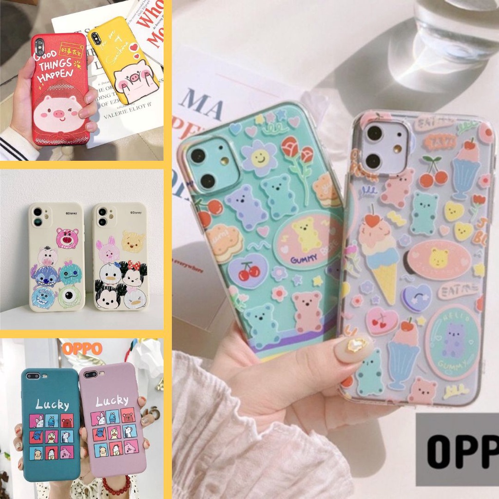 เคสสุ่มลายoppo-tpuงานสกรีน-สำหรับรุ่น-f11-a31reno4-reno10x-f9-a3s-a5s-f5-a1k-f11pro-r15pro-r17pro-r17-a57