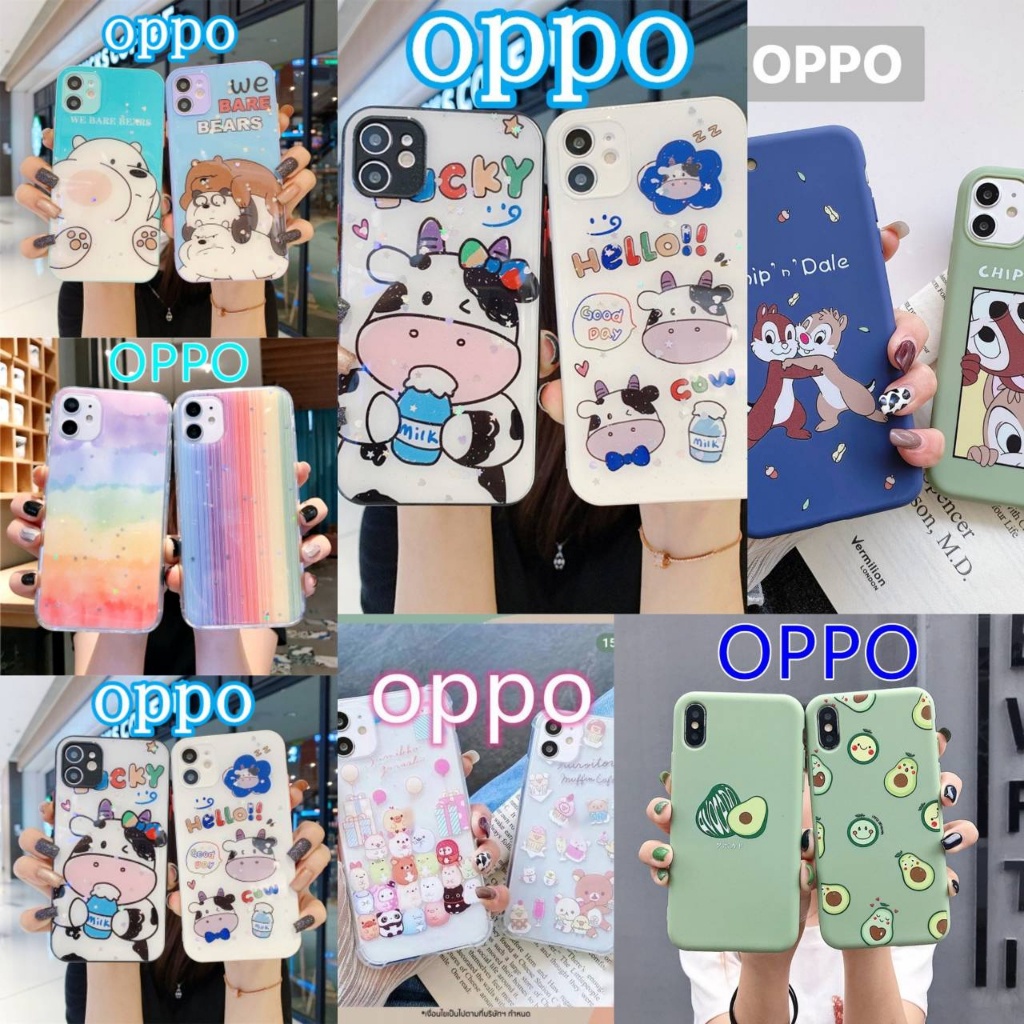 เคสสุ่มลายoppo-tpuงานสกรีน-สำหรับรุ่น-f11-a31reno4-reno10x-f9-a3s-a5s-f5-a1k-f11pro-r15pro-r17pro-r17-a57