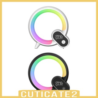 [Cuticate2] โคมไฟกลางคืน LED RGB ชาร์จ USB สําหรับตกแต่งหอพัก ข้างเตียง ห้องรับประทานอาหาร ปาร์ตี้