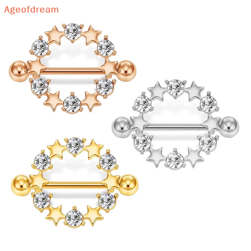 ageofdream-แหวนสเตนเลส-ประดับเพทาย-รูปดาว-เซ็กซี่-คุณภาพสูง-สําหรับผู้หญิง