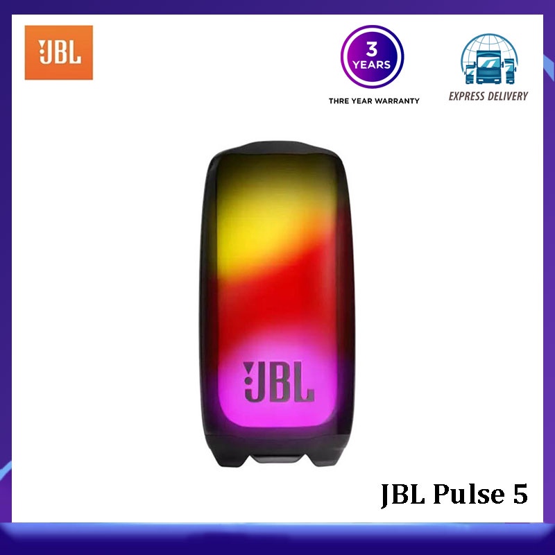 jbl-pulse-5-ลําโพง-แบบพกพา-หมุนได้-360-องศา-มีไฟ