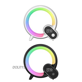 [Dolity2] โคมไฟกลางคืน LED RGB ชาร์จ USB สําหรับตกแต่งหอพัก ข้างเตียง ห้องรับประทานอาหาร ปาร์ตี้