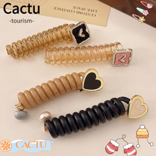 Cactu ยางรัดผม ยืดหยุ่นสูง ทนทาน สร้างสรรค์ เครื่องประดับ สําหรับผู้หญิง