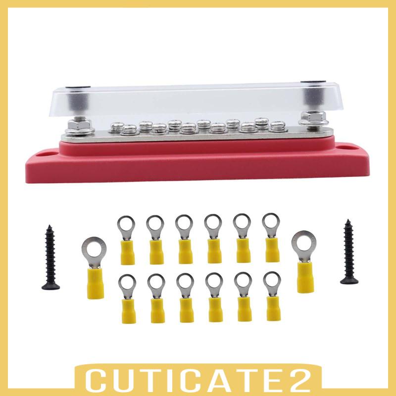 cuticate2-บล็อกเทอร์มินัล-ทองแดง-แถวคู่-แบบเปลี่ยน-สําหรับรถพ่วง-รถบ้าน