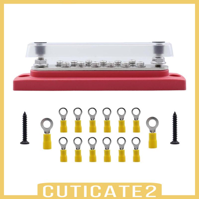 cuticate2-บล็อกเทอร์มินัล-ทองแดง-แถวคู่-แบบเปลี่ยน-สําหรับรถพ่วง-รถบ้าน