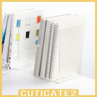 [Cuticate2] ชั้นวางหนังสืออะคริลิค กันลื่น สําหรับตกแต่งคริสต์มาส หนังสือหนัก