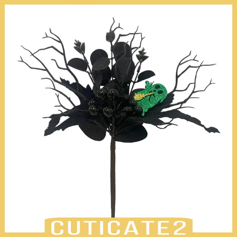 cuticate2-กิ่งไม้เมเปิ้ลประดิษฐ์-ลายดอกไม้-ใบเมเปิ้ล-สีดํา-สําหรับตกแต่งสวน-งานอีเวนท์