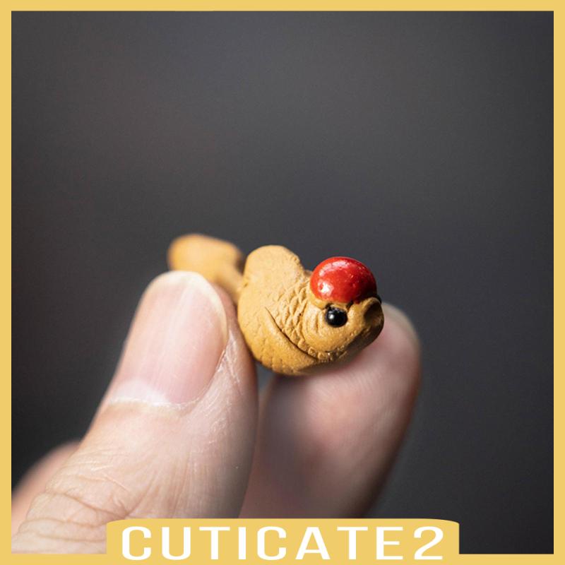 cuticate2-ดินเผาเซรามิค-รูปปั้นชา-ขนาดเล็ก-สําหรับตกแต่งสวนขวด-diy