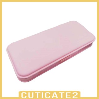 [Cuticate2] กล่องดินสอ ปากกา อเนกประสงค์ แบบพกพา น้ําหนักเบา วางซ้อนกันได้ สําหรับสํานักงาน