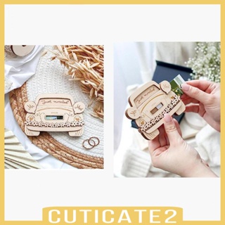 [Cuticate2] กรอบไม้ใส่เงิน เครื่องประดับ สําหรับตั้งโต๊ะ วันเกิด งานแต่งงาน