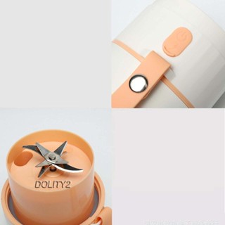 [Dolity2] เครื่องคั้นน้ําผลไม้ไฟฟ้า USB ขนาดเล็ก 340 มล. สําหรับสมูทตี้