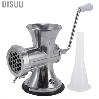 Disuu Manual Meat Grinder Silver Suction Cup Type Mincing