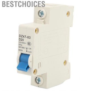 Bestchoices 1P Miniature Circuit Breaker  Switch For Lighting System