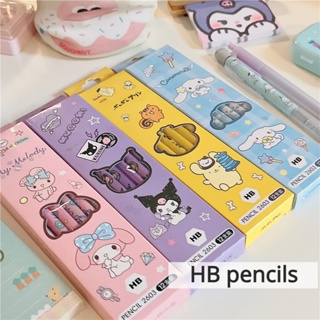 Sanrio HB ดินสอไม้ สําหรับวาดภาพ 12 ชิ้น
