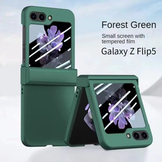 เคสโทรศัพท์มือถือ PC พับได้ กันกระแทก สําหรับ Samsung Galaxy Z Flip 5 Z Flip5 Flip Z 5