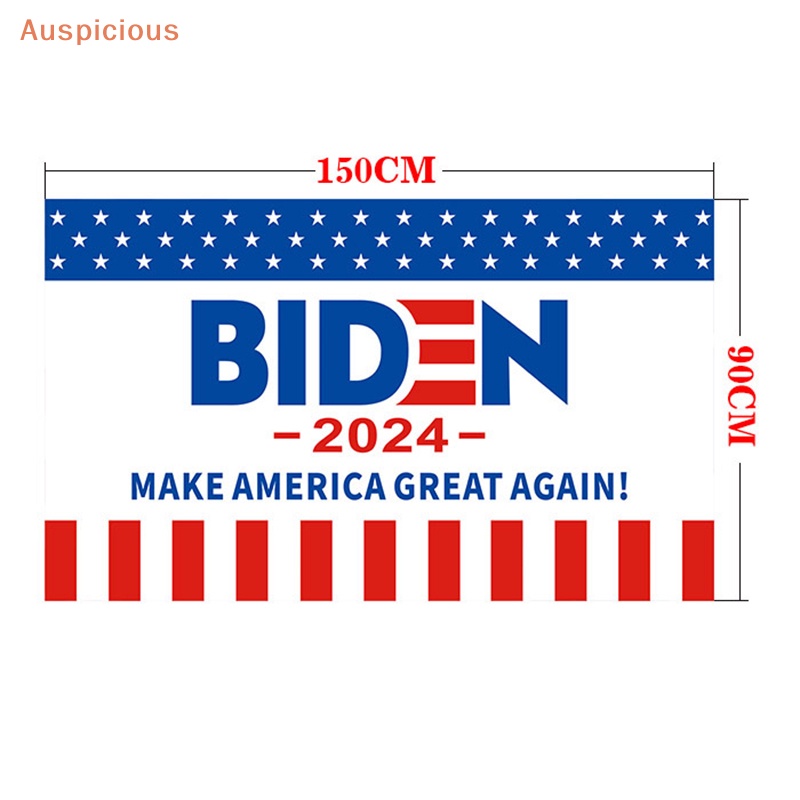 มงคล-ธงแบนเนอร์-donald-trump-joe-bide-for-president-2024-flag-3x5-outdoor-take-america-back-tab-joe-bide-2024