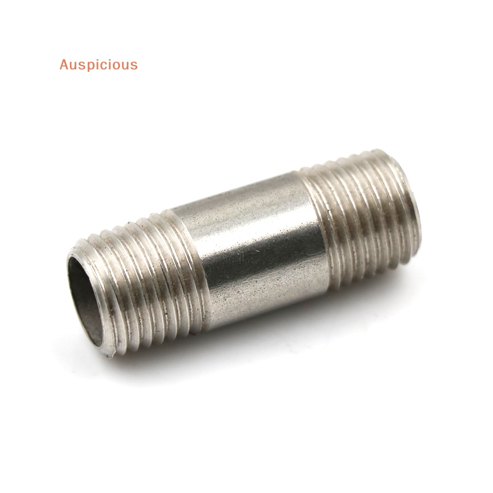 มงคล-ท่อเกลียวตัวผู้-สเตนเลส-1-4-นิ้ว-x-1-4-นิ้ว-ss304-npt