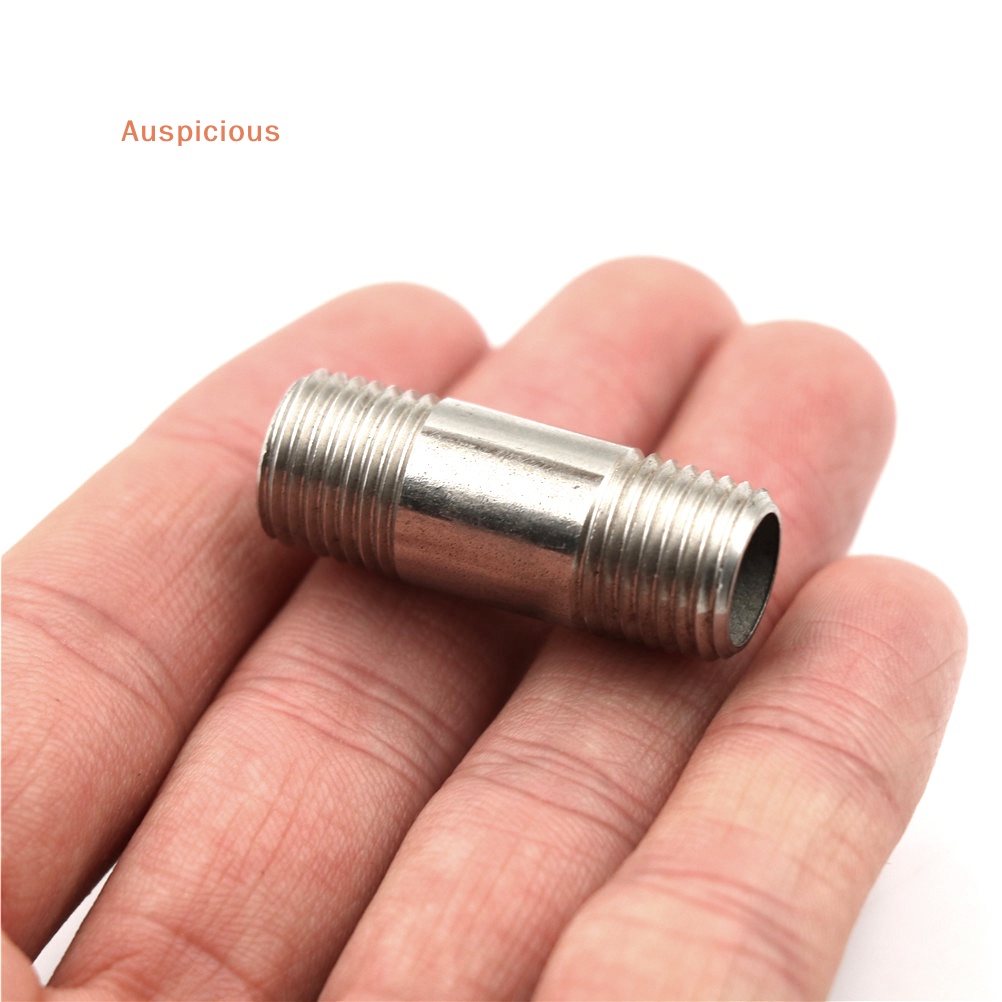 มงคล-ท่อเกลียวตัวผู้-สเตนเลส-1-4-นิ้ว-x-1-4-นิ้ว-ss304-npt