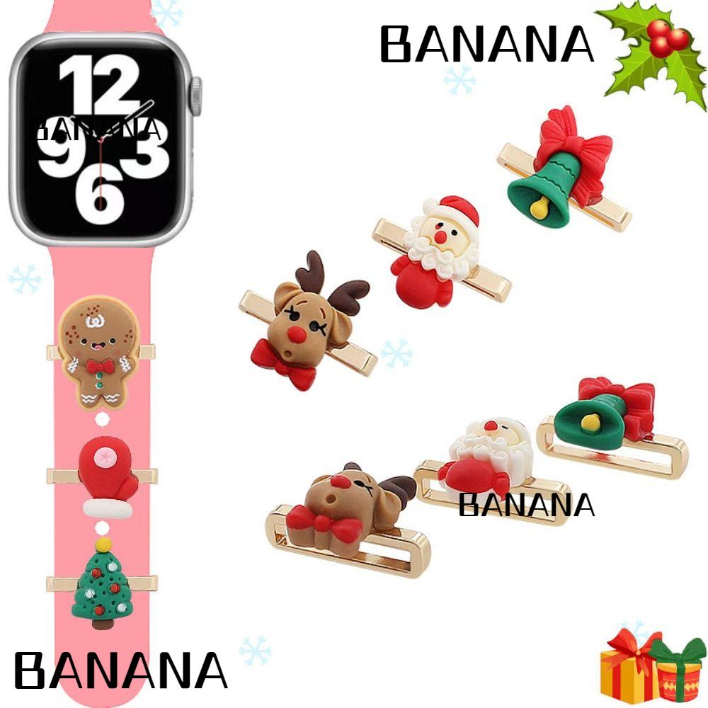 banana1-แหวนซิลิโคน-รูปซานตาคลอส-สําหรับตกแต่งต้นคริสต์มาส-iwatch