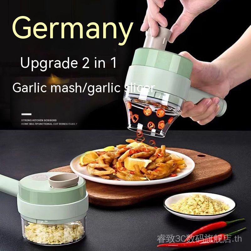 tiktok-explosion-gatling-multi-function-vegetable-cutter-cooking-machine-handheld-wireless-electric-sliced-garlic-mashed-garlic-artifact-cjvz