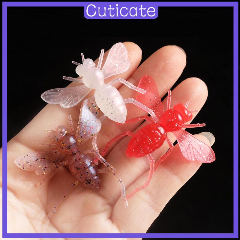 cuticate-เหยื่อตกปลาประดิษฐ์-แบบนิ่ม-ขนาดเล็ก-30-ชิ้น