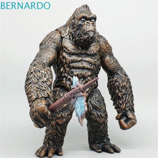 Bernardo ฟิกเกอร์ King Kong Action Figure Figurine ของเล่น เครื่องประดับ ของขวัญ ฟิกเกอร์ของเล่น คอลเลกชัน ของเล่นต่อสู้กับคู่กอริลล่า ลิง คิงคอง