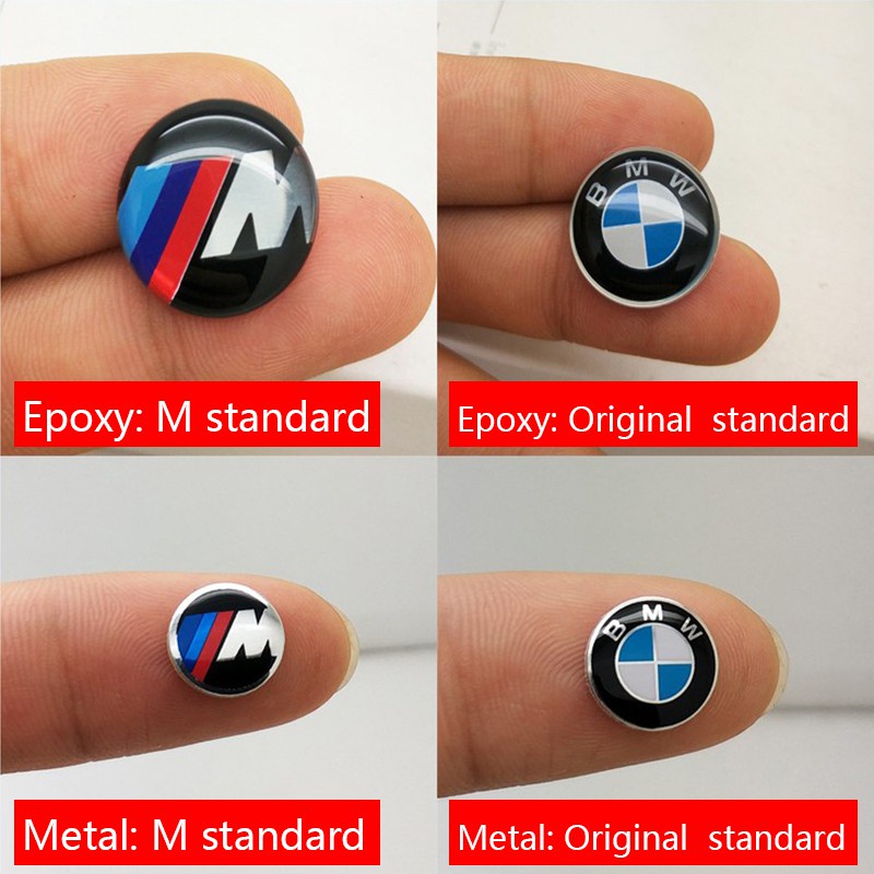 lt-พร้อมส่ง-สติกเกอร์โลโก้-ตราสัญลักษณ์-bmw-bmw-f30-f10-e36-e39-e46-e60-e90-m3-m5-m6-11-มม