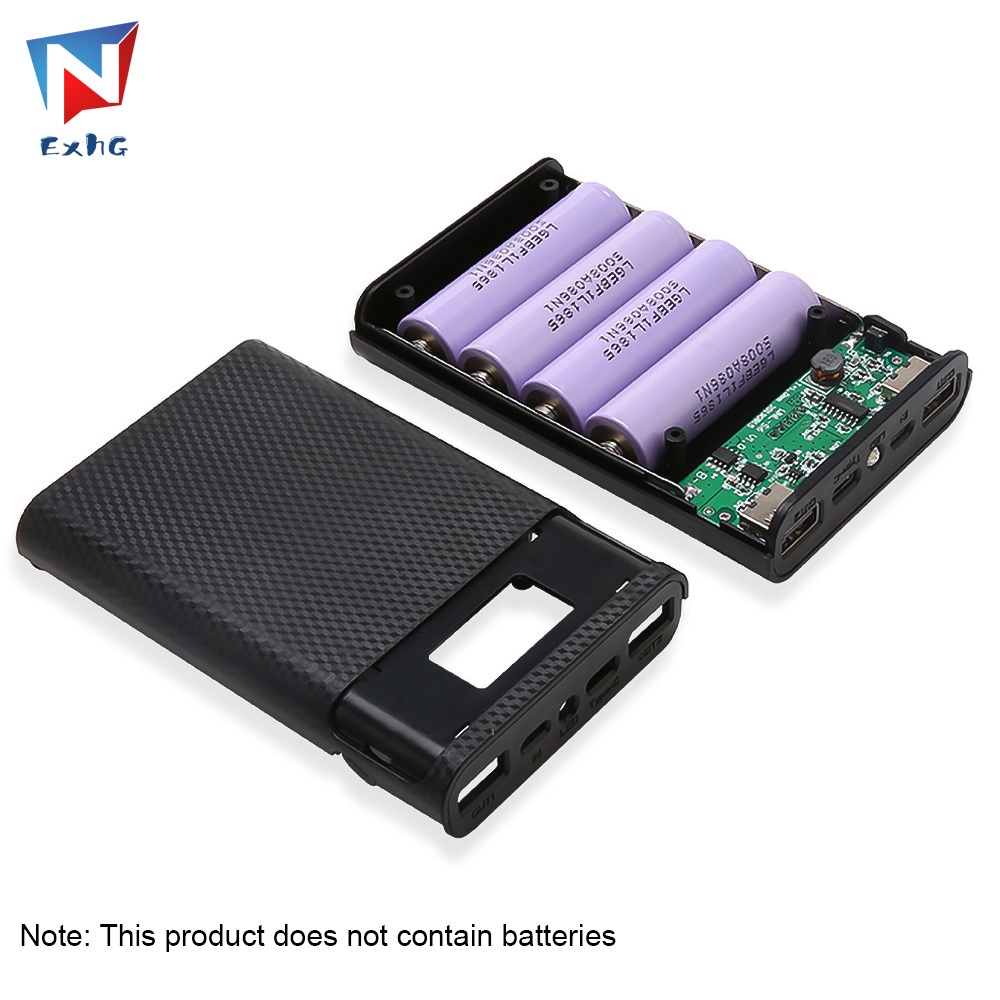 กล่องเก็บแบตเตอรี่สํารอง-22-5w-4-18650-15000mah-diy