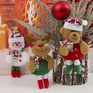 [BestBuyshop] จี้ตุ๊กตาซานตาคลอส สโนว์แมน กวาง คริสต์มาส สําหรับแขวนตกแต่งต้นคริสต์มาส ปีใหม่ พร้อมส่ง