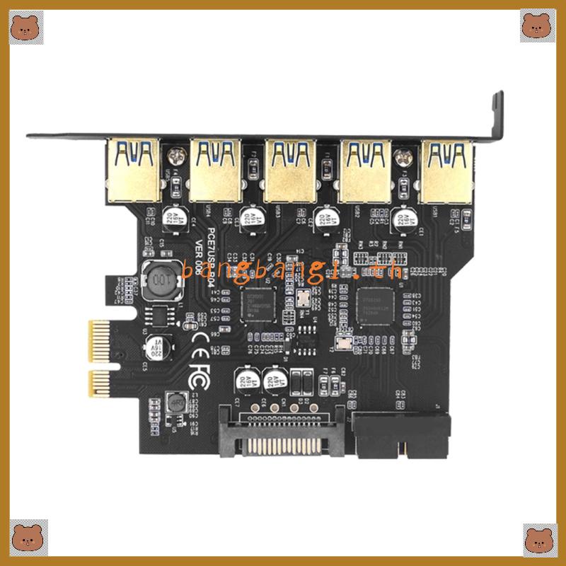 bang-ขยายการเชื่อมต่อ-usb-พร้อม-5-พอร์ต-usb3-0-การ์ดขยาย-และพลังงานด้านหน้า